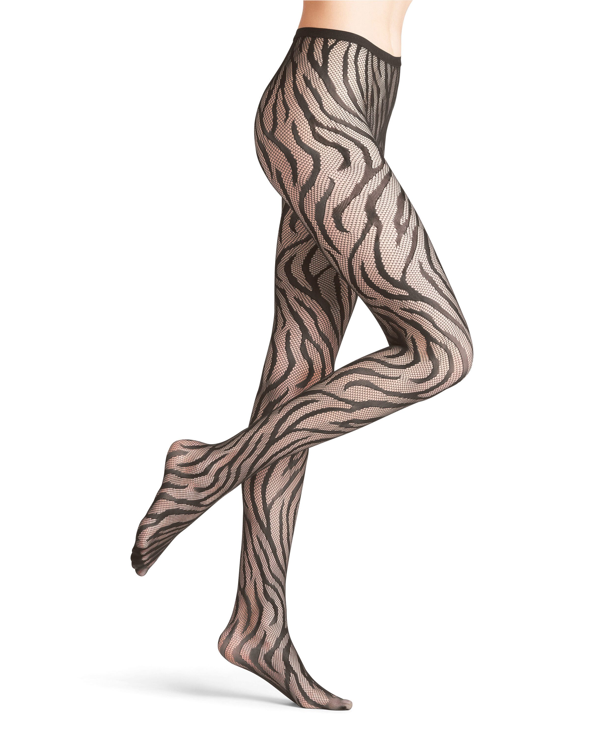 FALKE Feinstrumpfhose Zebra Strumpfhose (1 St)