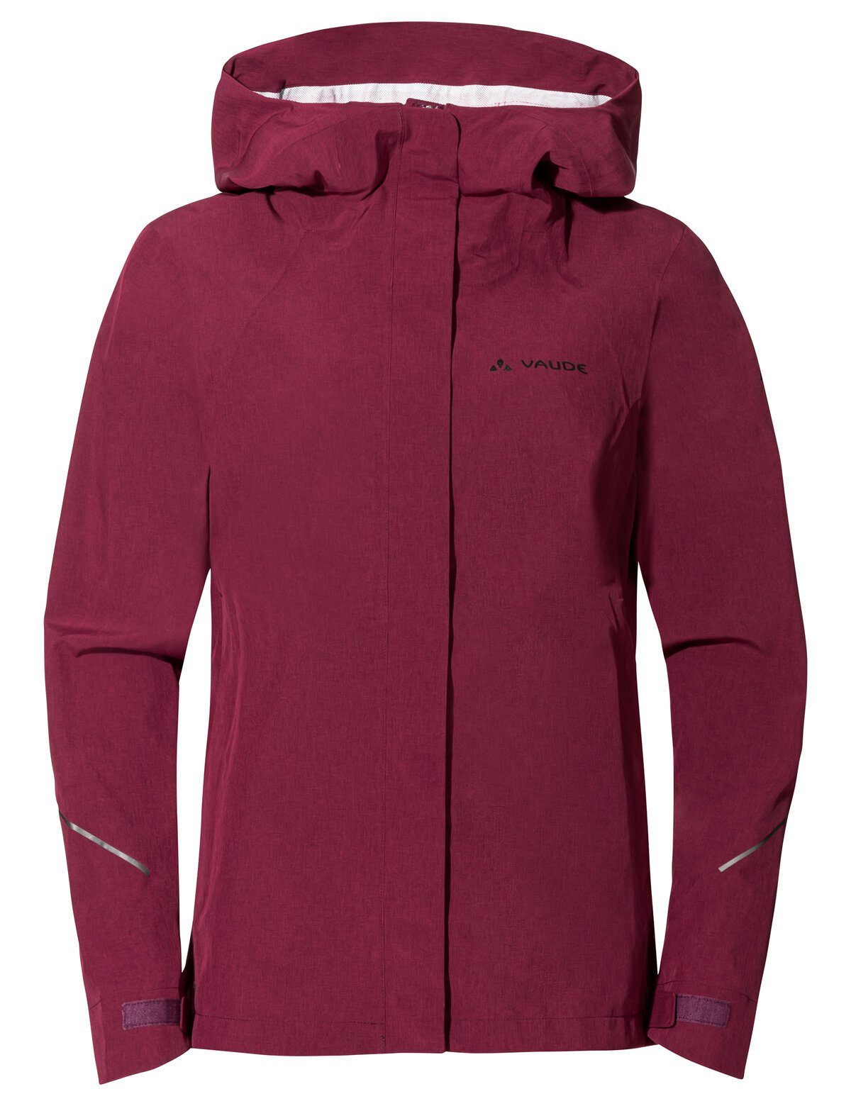 VAUDE Outdoorjacke Women's Yaras Jacket V (1-St) Klimaneutral kompensiert cassis