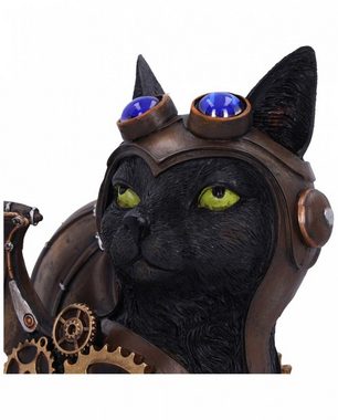 Horror-Shop Dekofigur Steampunk Katzen Figur Feline Flight 22,7 cm als G