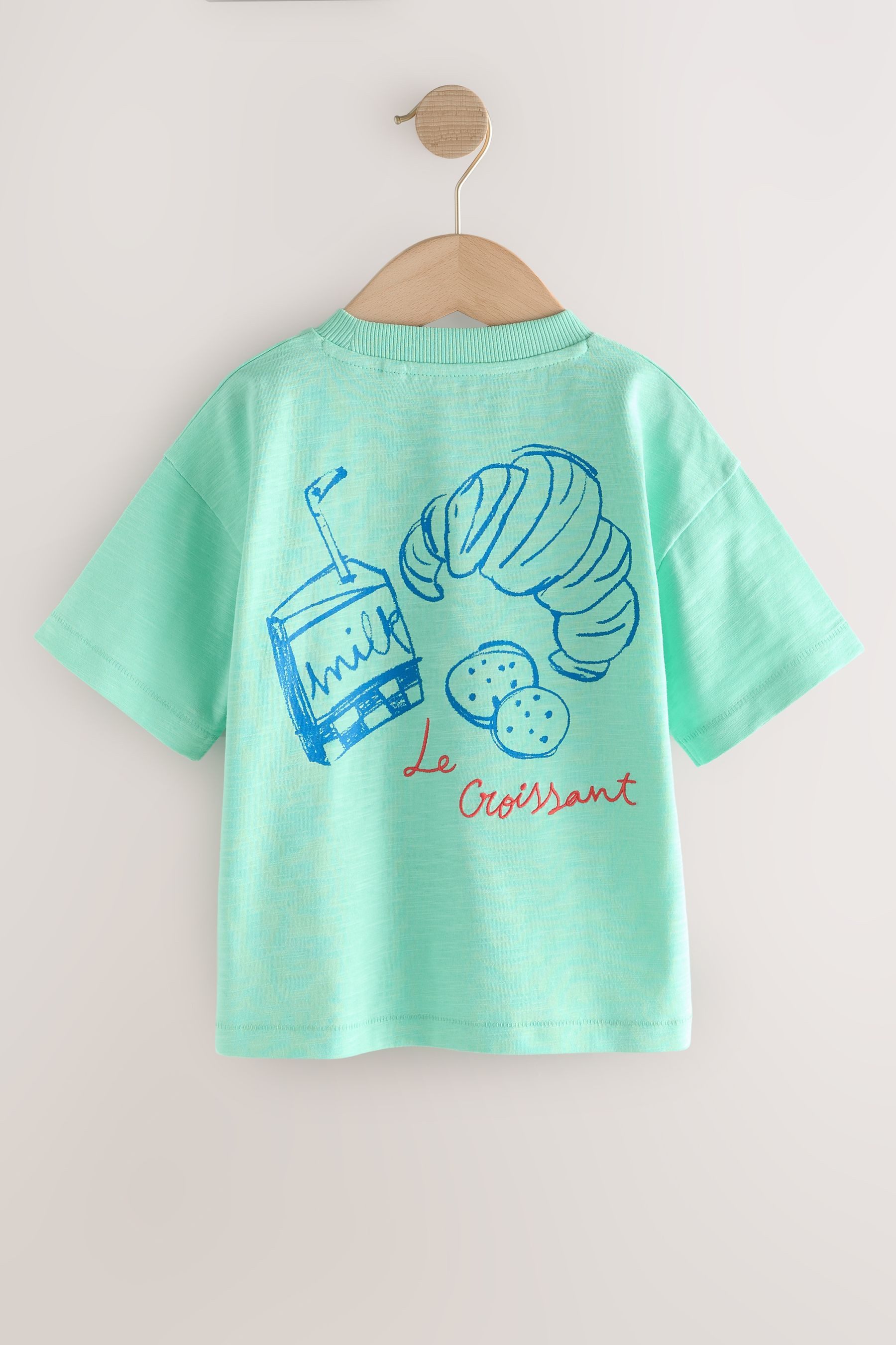 Next T-Shirt T-Shirt mit Rückenmotiv aus günstig online kaufen