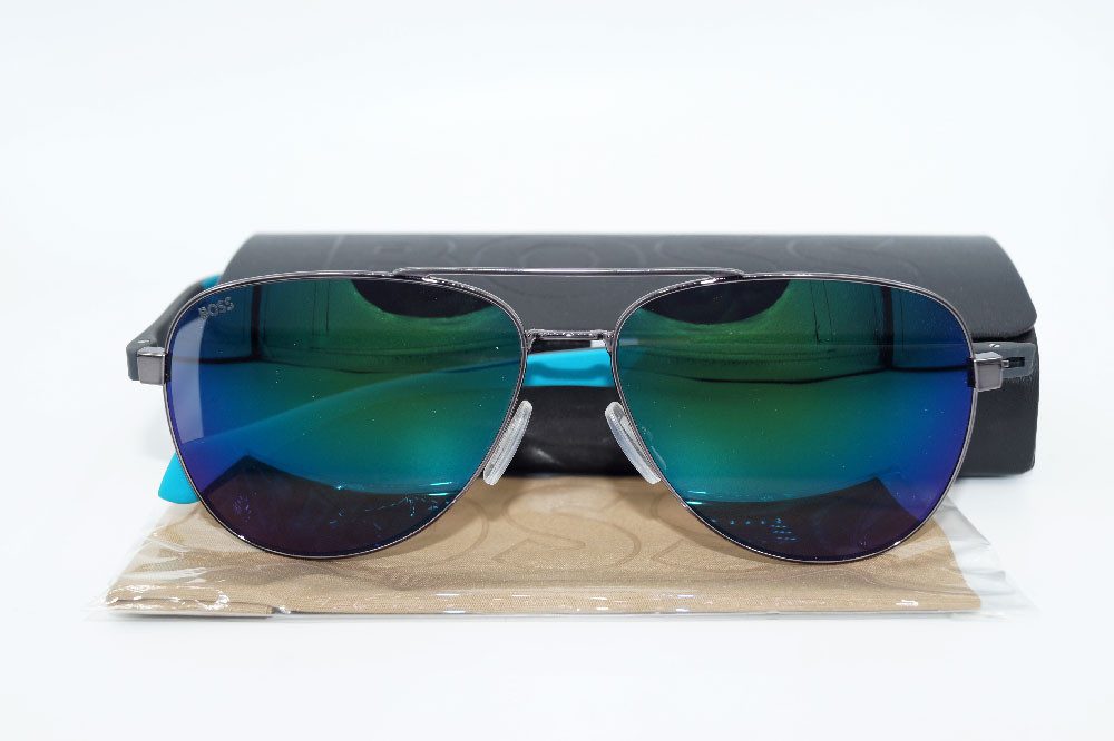 BOSS Sonnenbrille HUGO BOSS BLACK Sonnenbrille Sunglasses BOSS 1077 V81 Z9
