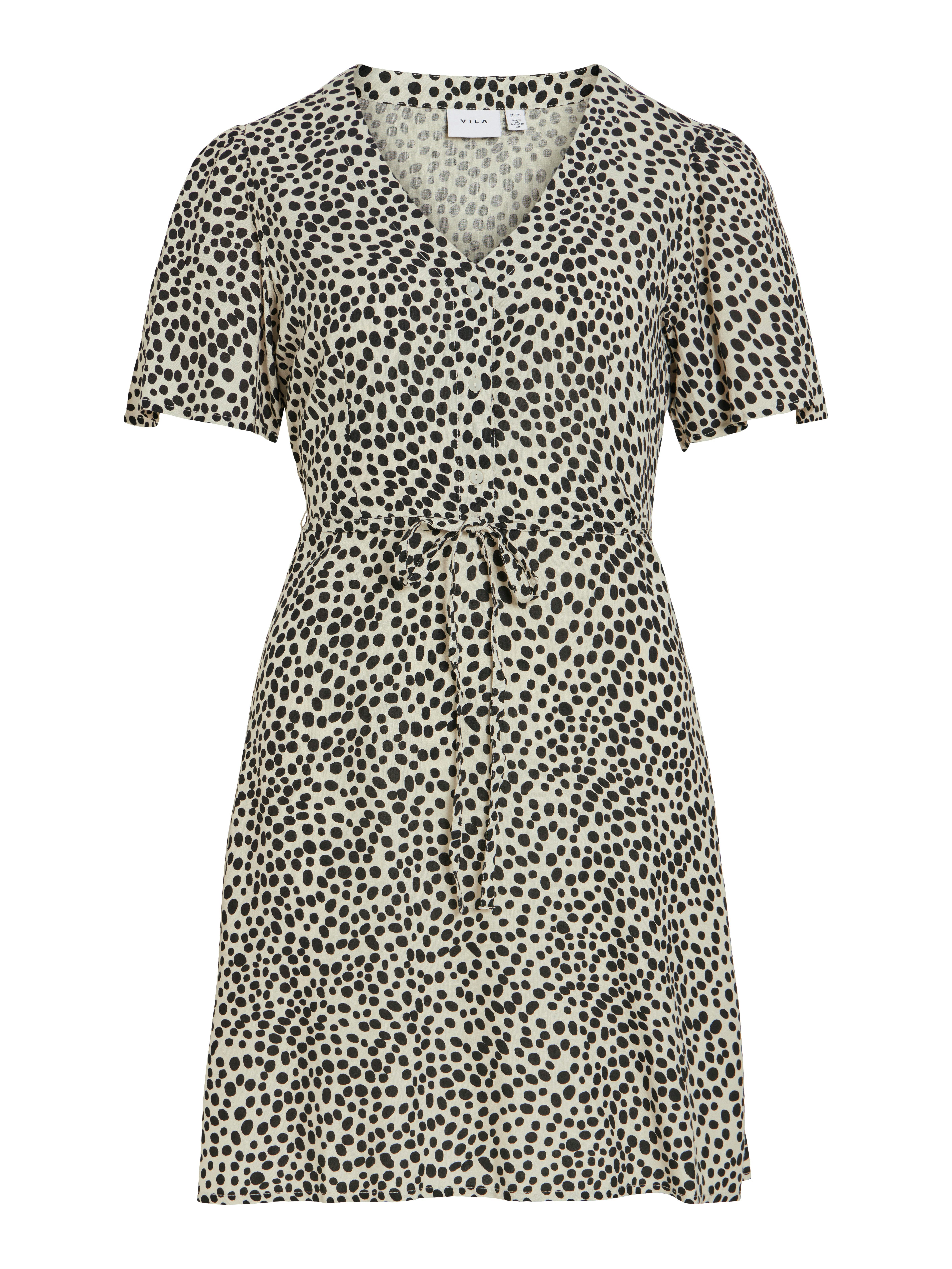 Minikleid VIGRACE V-NECK S/S SHORT DRESS - NOOS