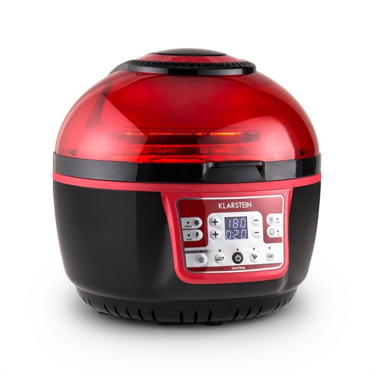 Klarstein Heißluftfritteuse, 1400 W, Air Fryer Fritteuse ohne Öl Heizluftfritteuse Аерофритюрниці
