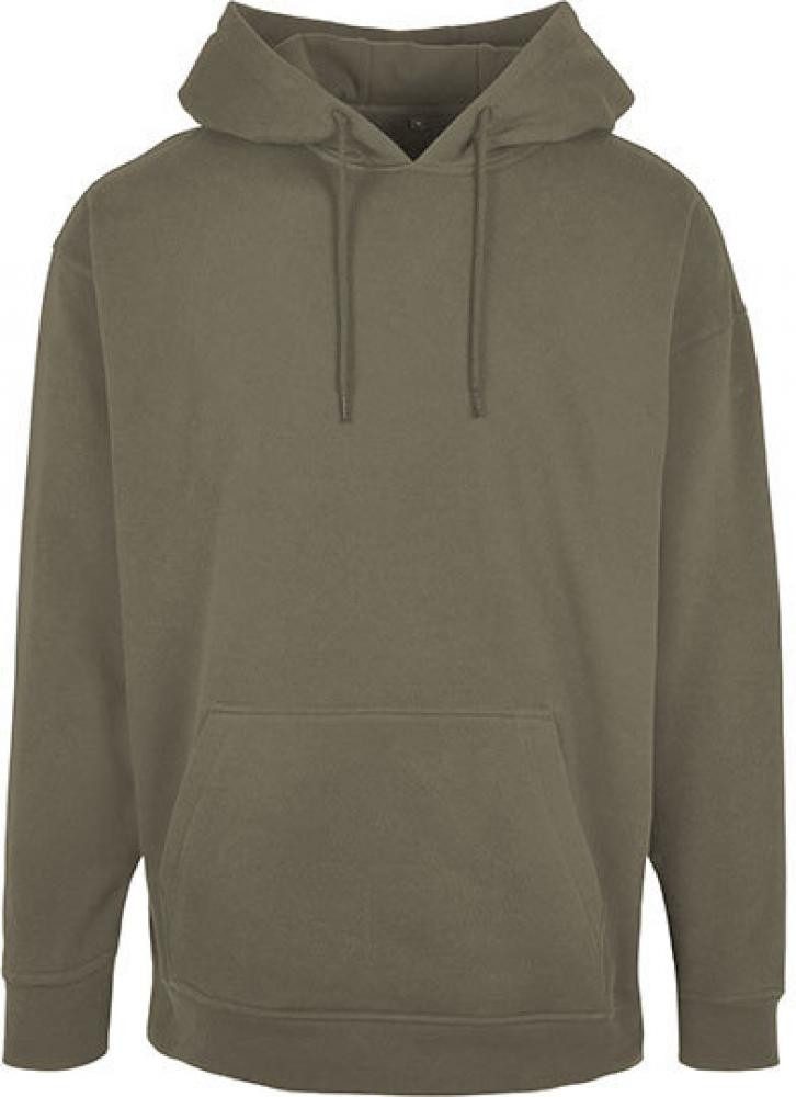 Build Your Brand Kapuzenpullover Basic Oversize Hoody Kängurutasche Übergroßer Schnitt