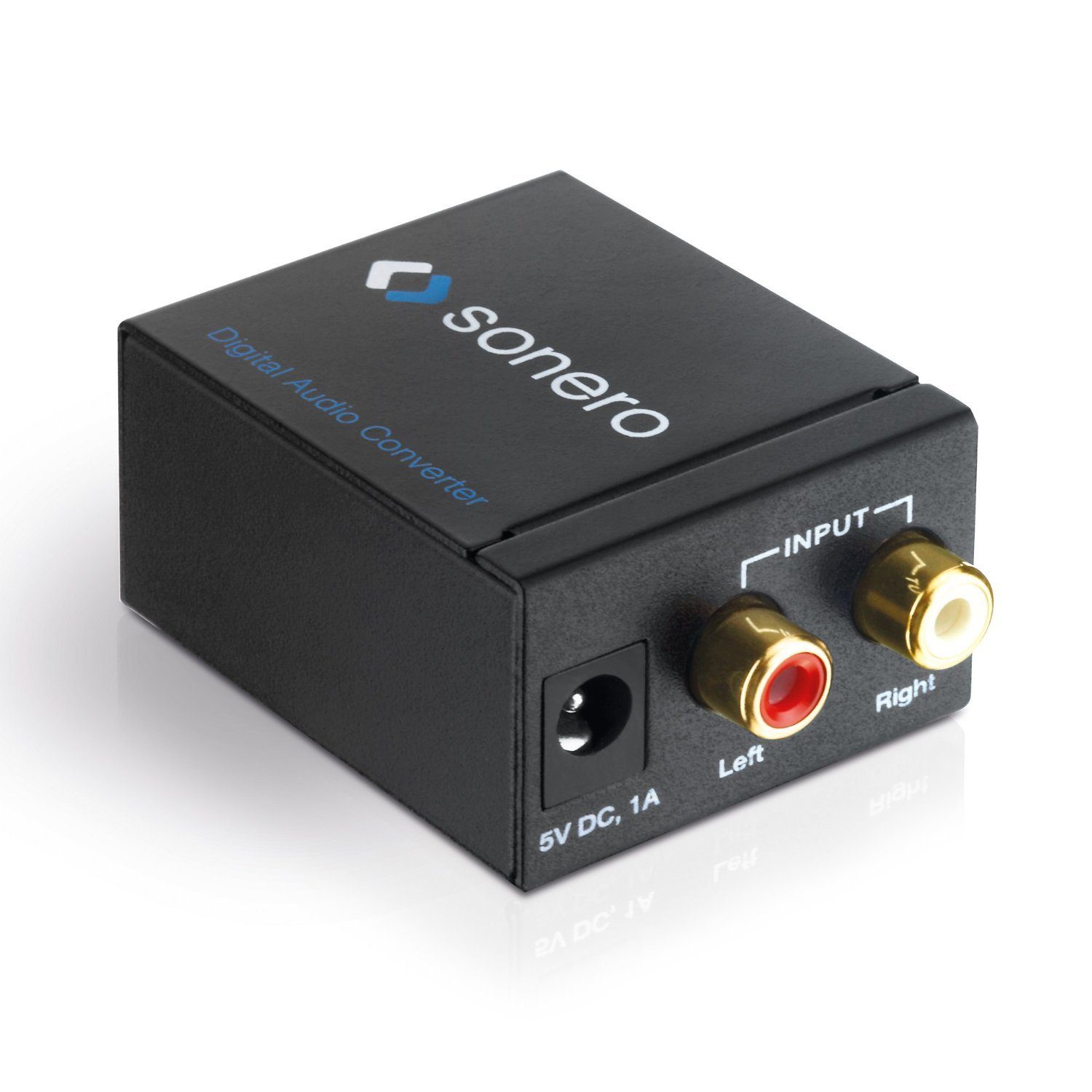sonero Sonero AC000 - Audio A/D Konverter (2x Cinch Stereo Audio (L/R) auf Audio-Adapter