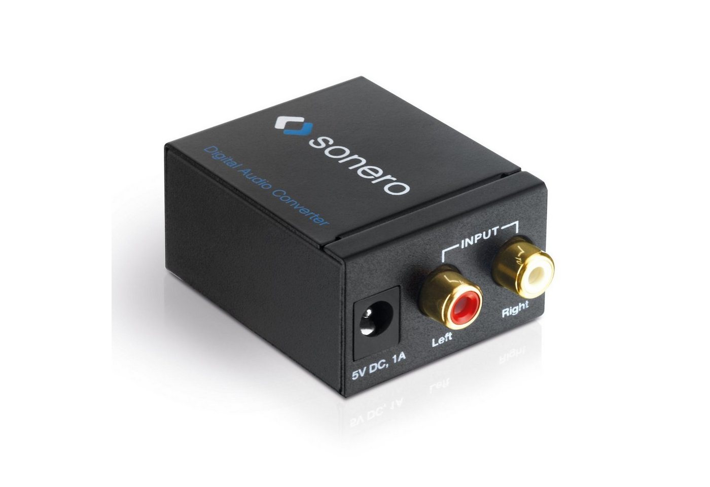 sonero Sonero AC000 - Audio A/D Konverter (2x Cinch Stereo Audio (L/R) auf Audio-Adapter