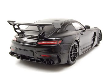 Minichamps Modellauto Mercedes AMG GT Black Series 2020 schwarz metallic Modellauto 1:18, Maßstab 1:18