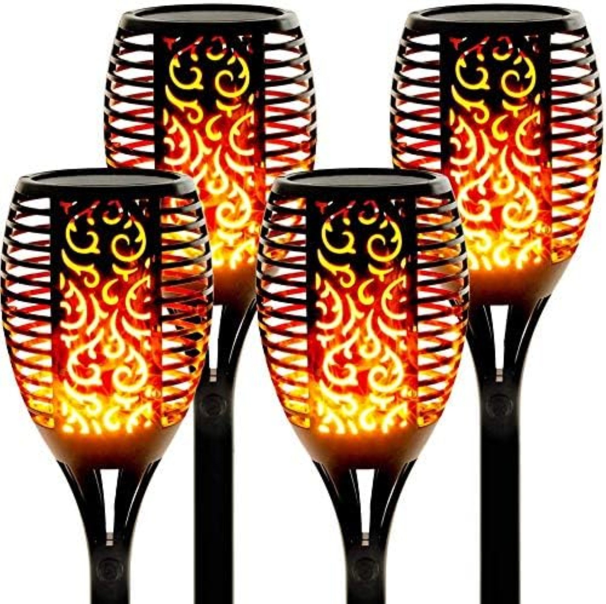LA CUTE LED Solarleuchte Solar Gartenfackel günstig online kaufen