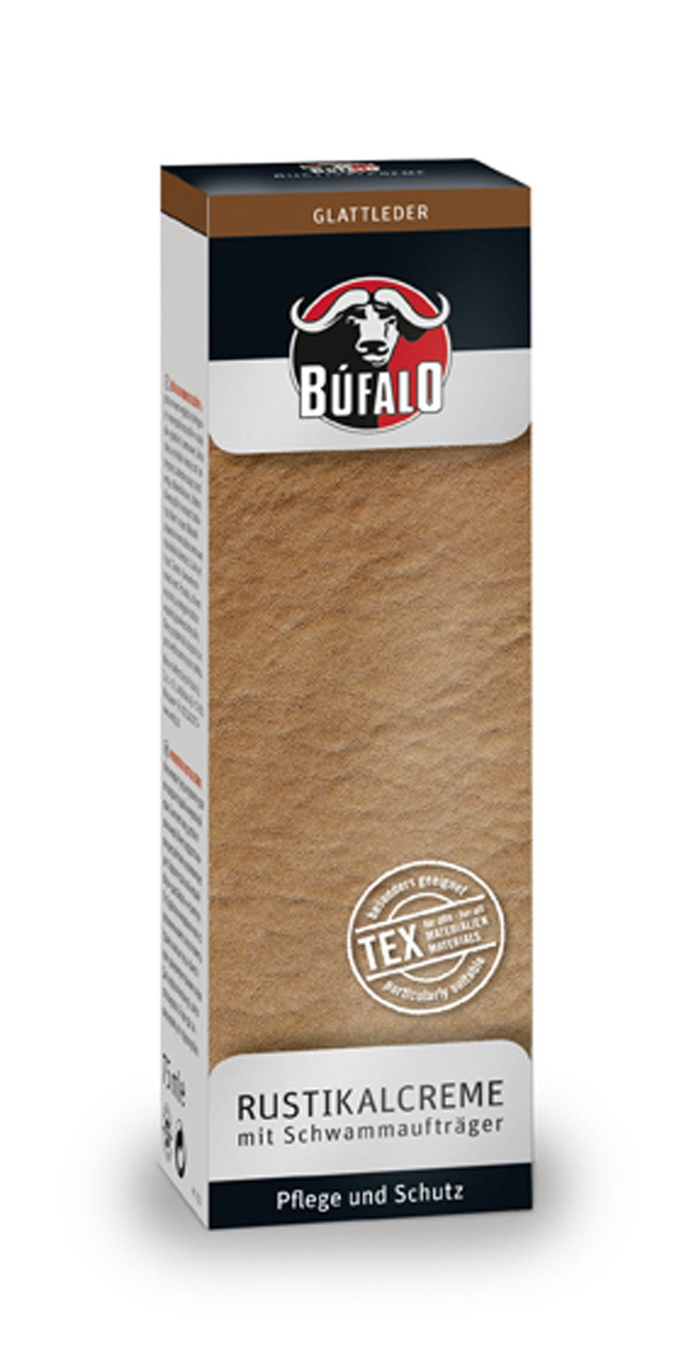 Búfalo RUSTIKAL CREME - Pflegt und imprägniert alle Glatt- und Fettleder. Lederpflege
