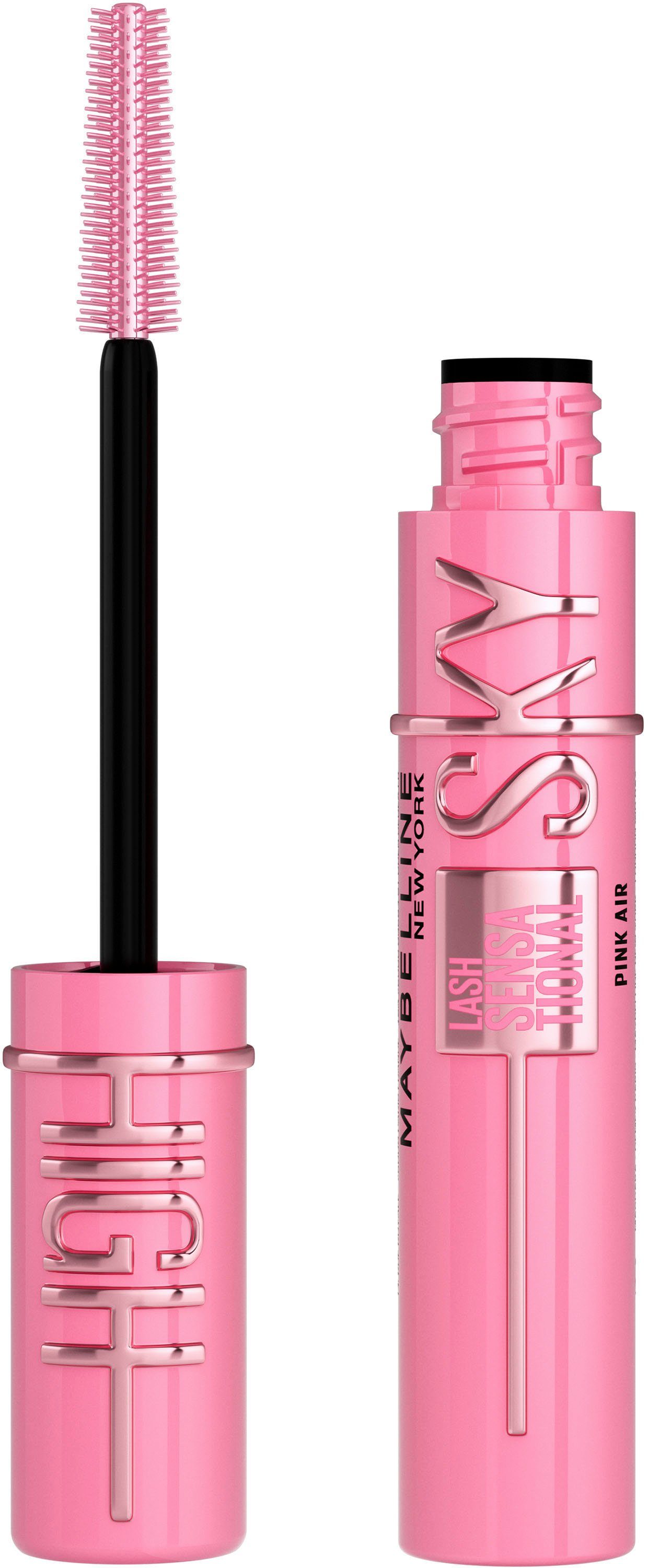 MAYBELLINE NEW YORK Mascara Maybelline New York Lash Sensational Sky High, mit pflegender Formel