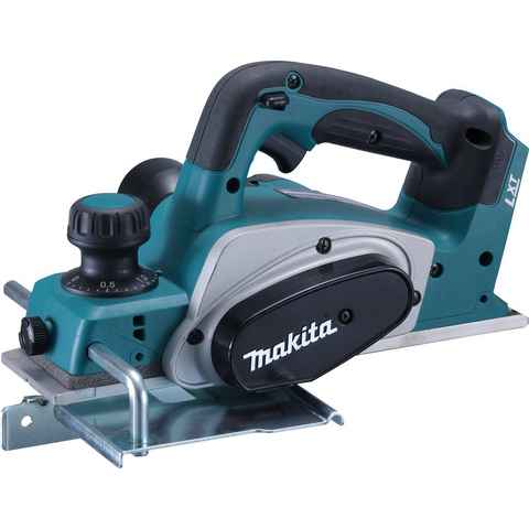 Makita Akku-Elektrohobel DKP180Z, Hobelbreite: 82 in mm, ohne Akku