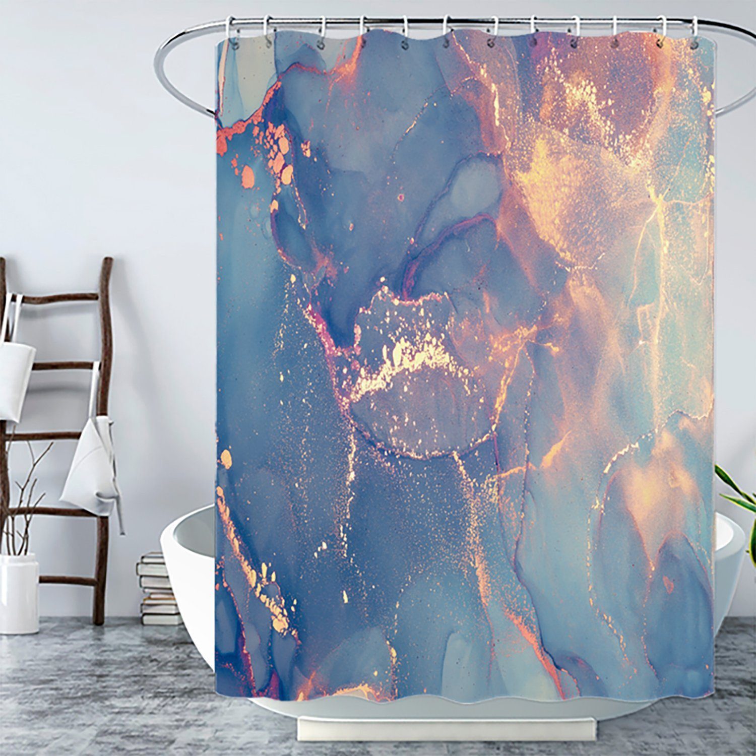BYSURE Duschvorhang Breite 180 cm, Digitaldruck günstig online kaufen