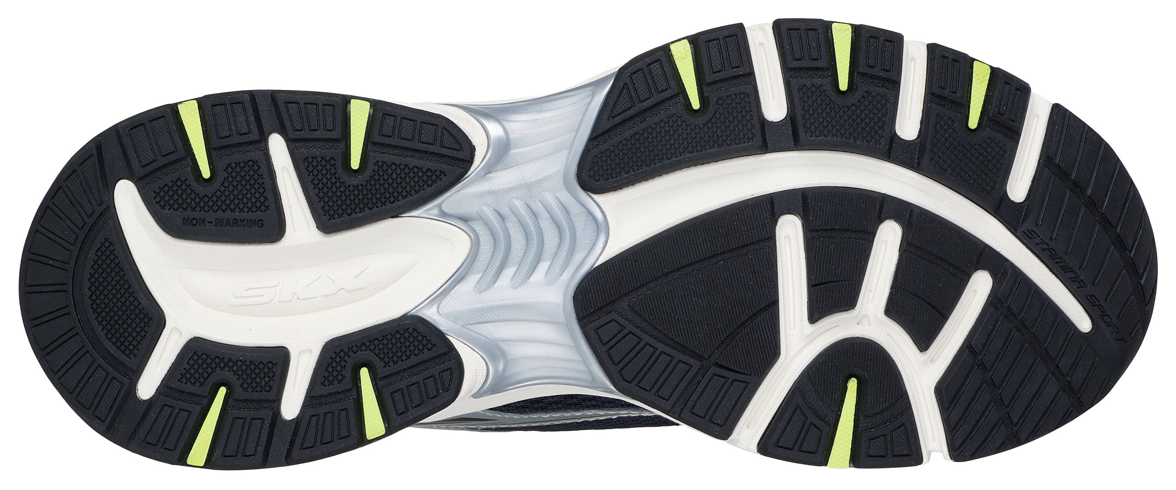 Skechers STAMINA SPORT Slip-On Sneaker Trainingsschuh, Retro Sneaker mit Sl günstig online kaufen