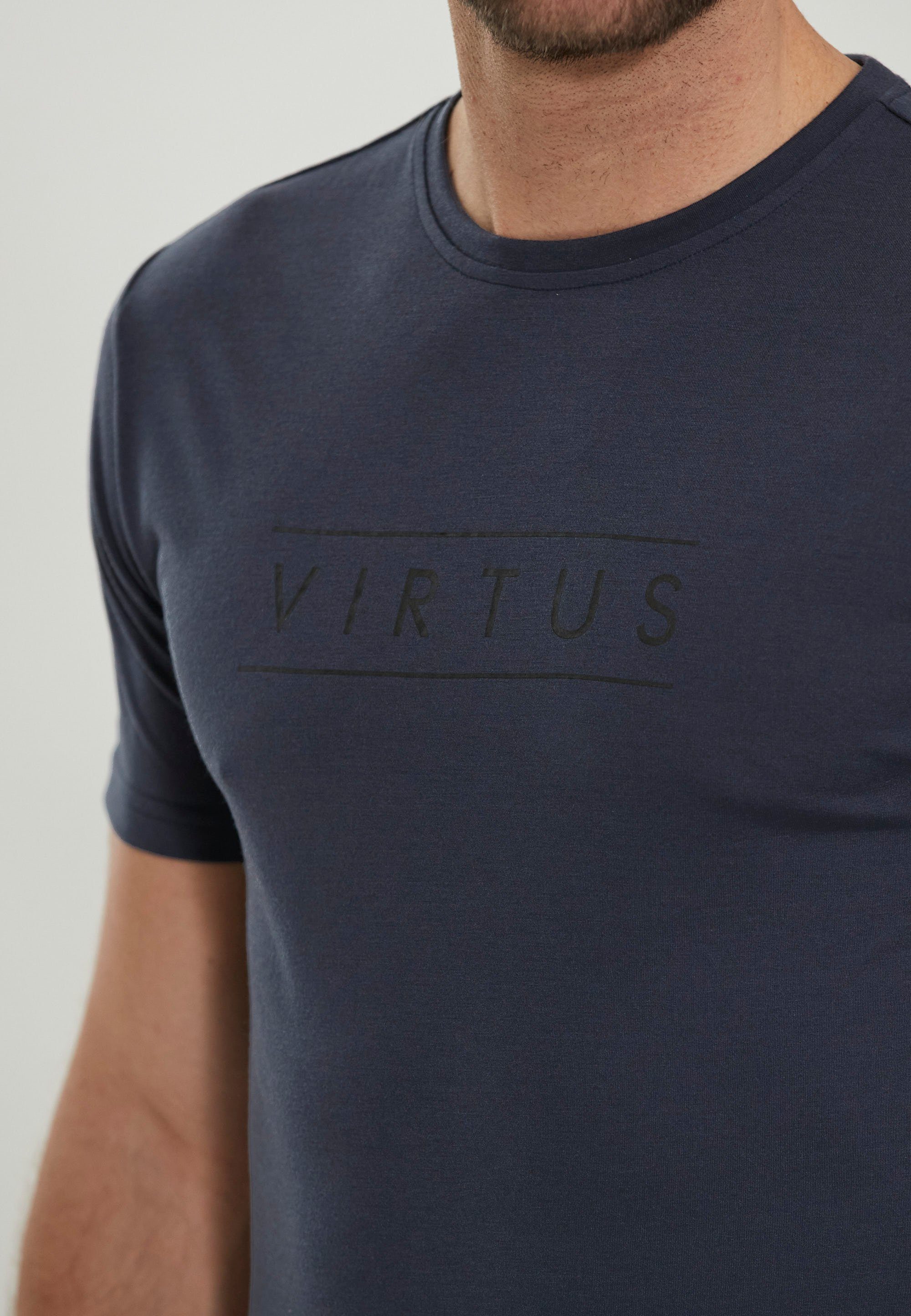 Virtus mit Estend dunkelblau Funktionsshirt Quick-Dry-Funktion