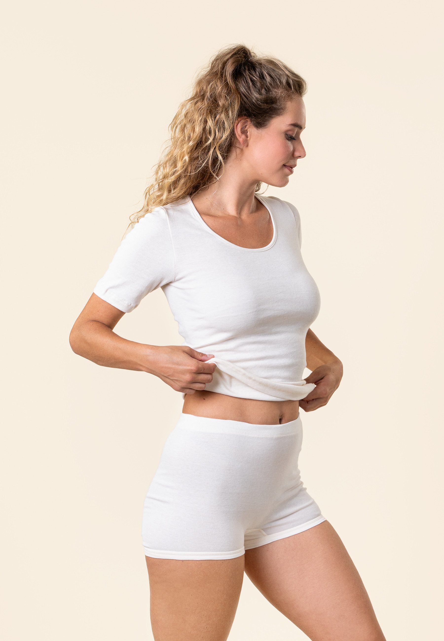 LIVING CRAFTS Shorts JANETTE GOTS zertifiziert