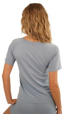 Stark Soul® T-Shirt Damen Sportshirt Kurzarm RACER Sport Shirts Seamless. mit Rundhalsausschnitt