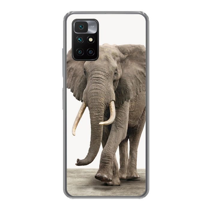 MuchoWow Handyhülle Elefant - Kinder - Tiere - Mädchen Phone Case Handyhülle Xiaomi Redmi 10 Silikon Schutzhülle