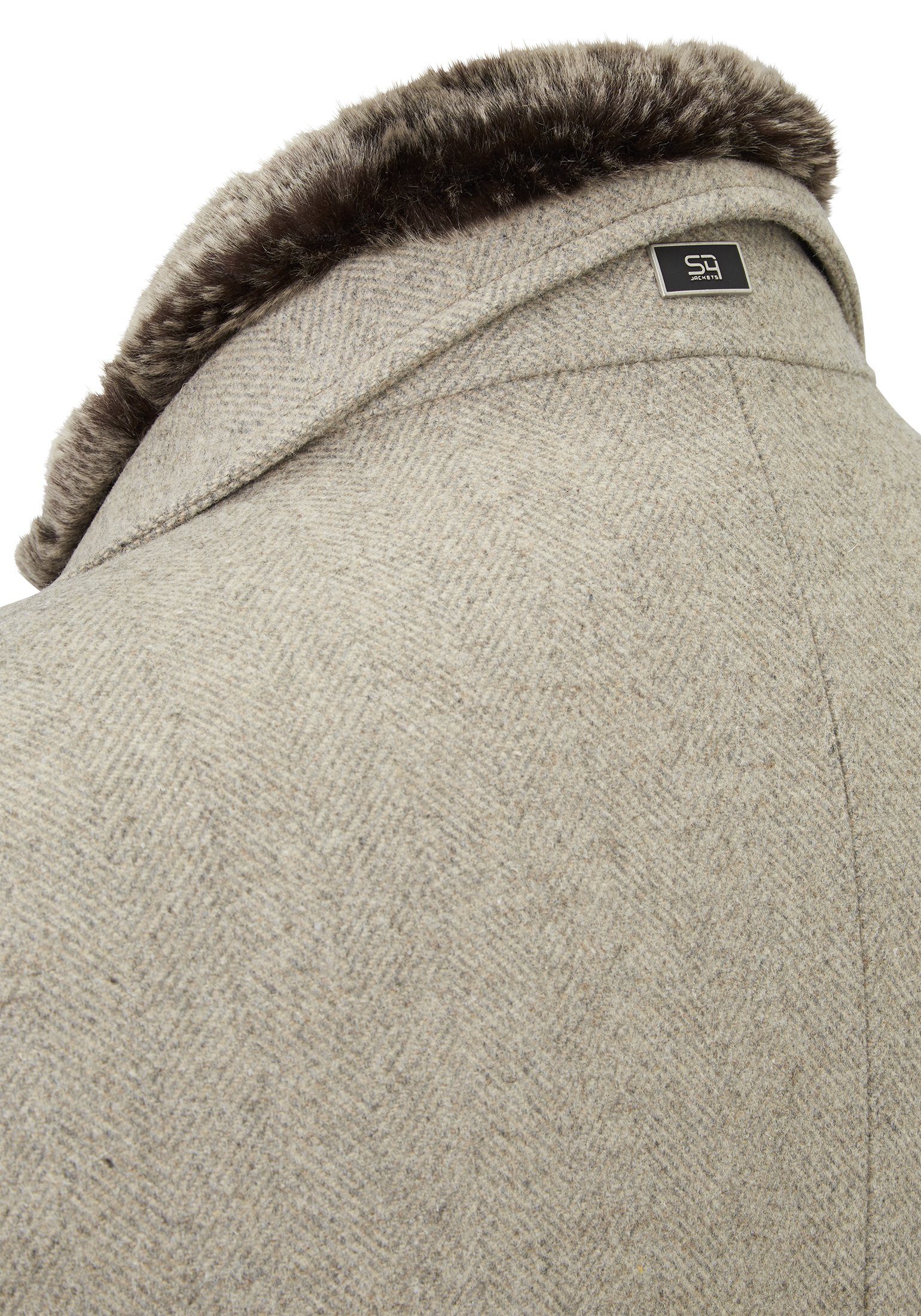 S4 Jackets Wollmantel Newton mit Wollmantel Tailored W Wolle italienischer Fit