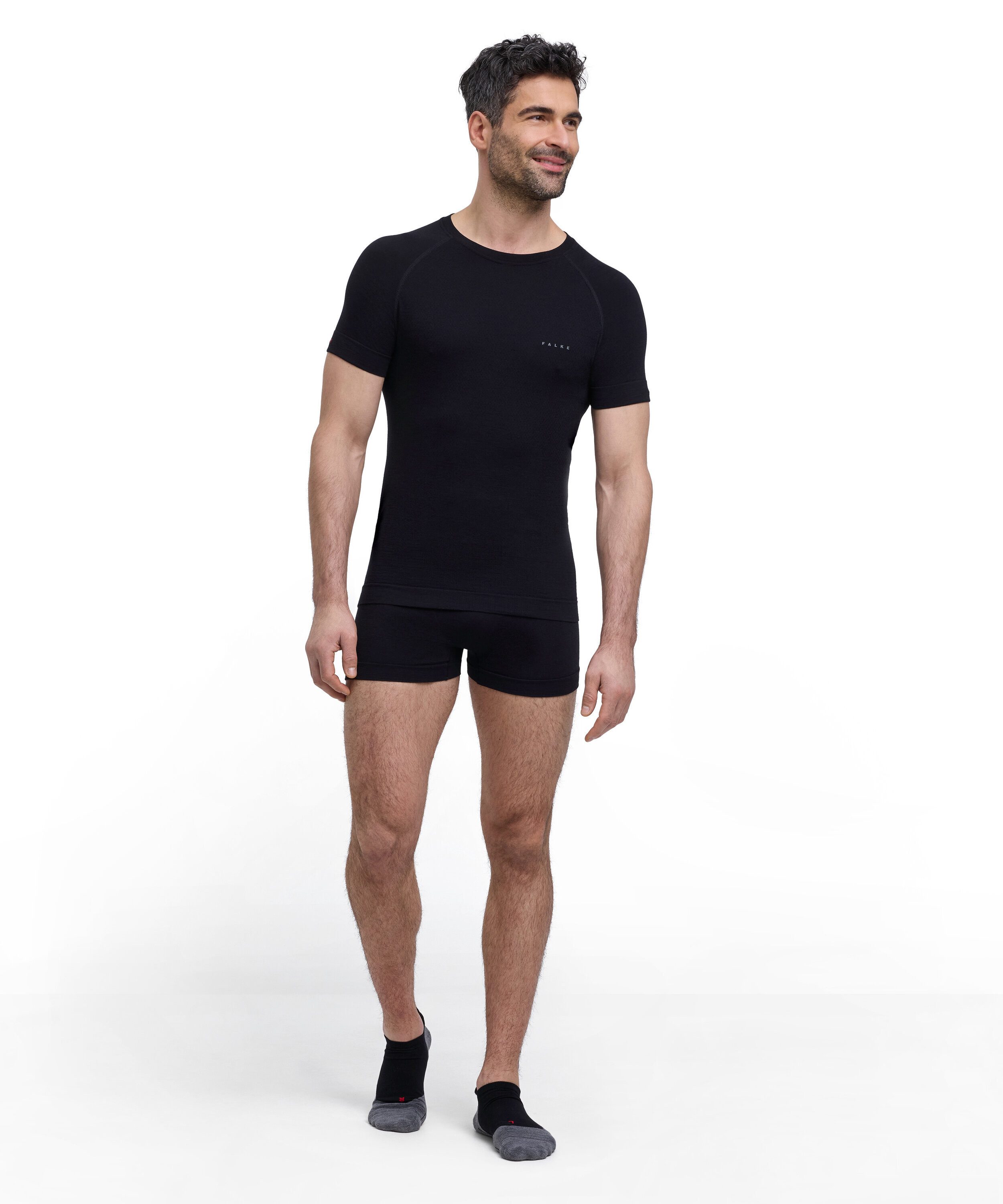 FALKE T-Shirt FALKE Underwear - Kurzarmshirt Wool-Tech Light (1-tlg., 1) mit feinster Merinowolle