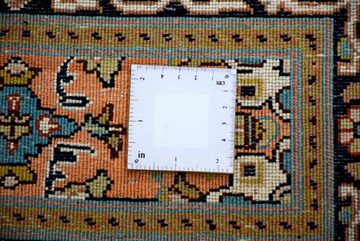 Seidenteppich Boxes 35, Kayoom, rechteckig, Höhe: 10 mm, Einzelstück mit Zertifikat, Wohnzimmer