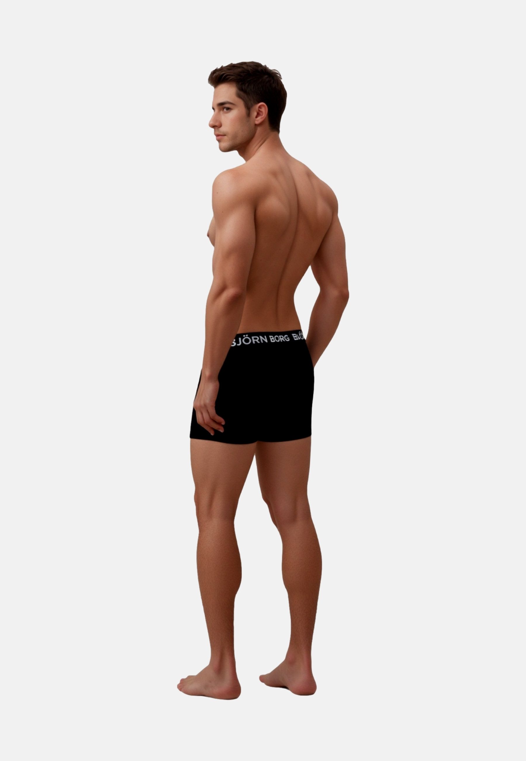 Björn Borg Boxershorts Boxershorts Unterhosen Stretch Boxers 3-pack (3-St)