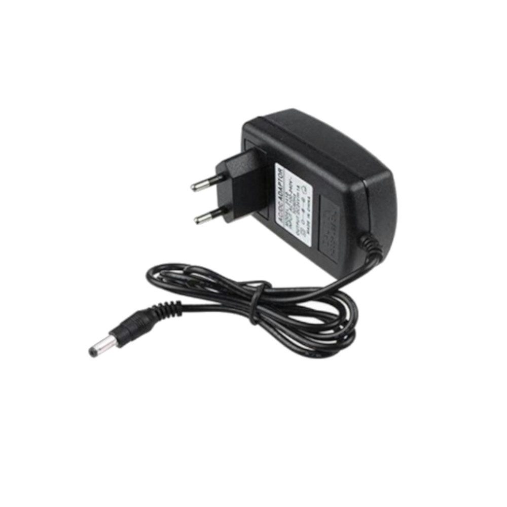 Trade-Shop Ladegerät 9V 1,4A passend für Compex Mi-Fitness, Mi-Sport, Runner Netzteil (Stecker Ausgang: 3,5x1,35mm Rundstecker / Kabellänge: ca. 200cm)