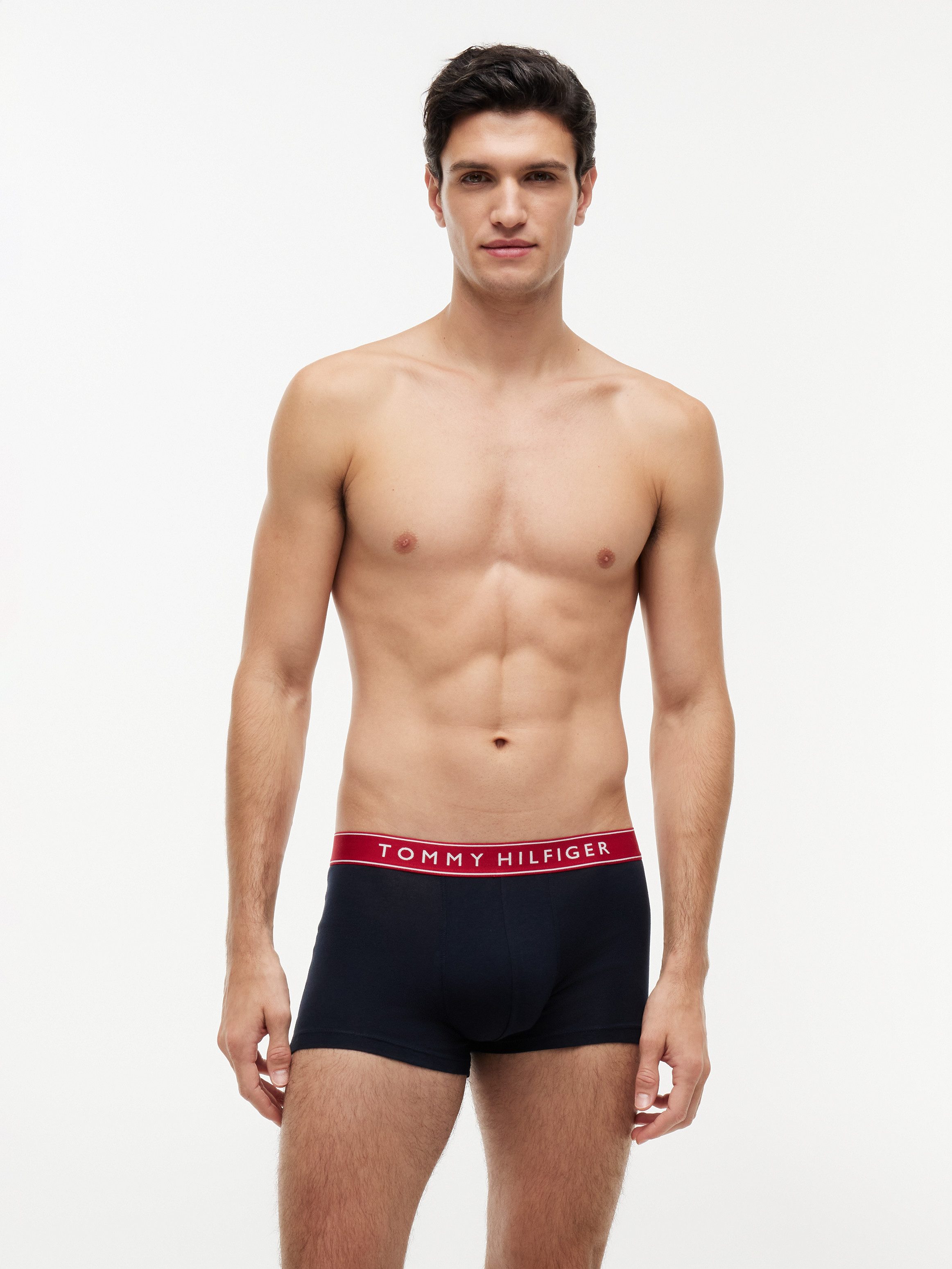 Tommy Hilfiger Underwear Trunk (3-St) Körpernahe Passform mit elastischem Bund
