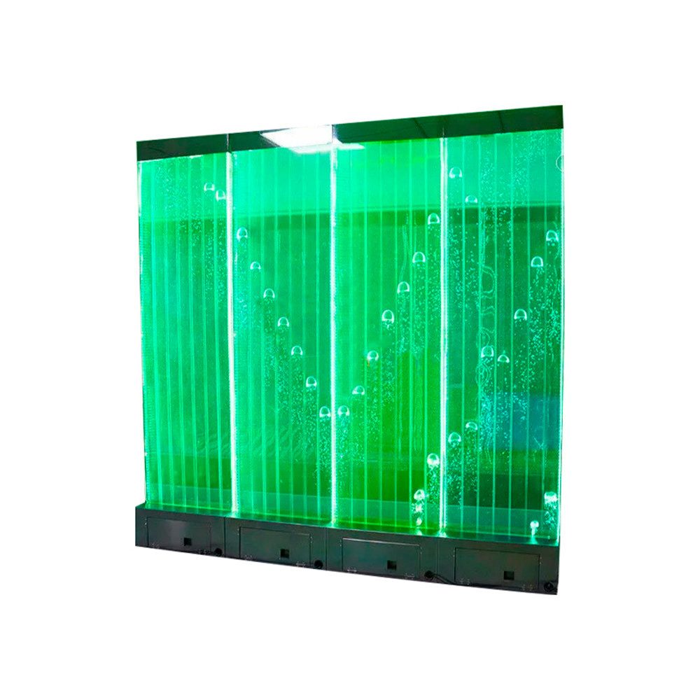Xlmoebel Фонтан комнаты Neu 60x240cm LED Wasserwand Wandpaneele mit Wasserblase, (Water Wall), Hergestellt in Europa