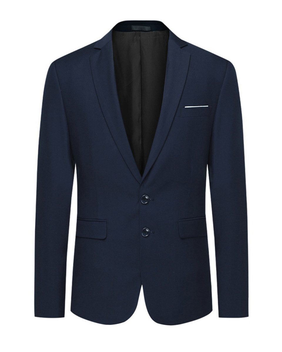 Allthemen Anzugsakko Herren 1 Knopf Blazer mit klassischem Reverskragen günstig online kaufen