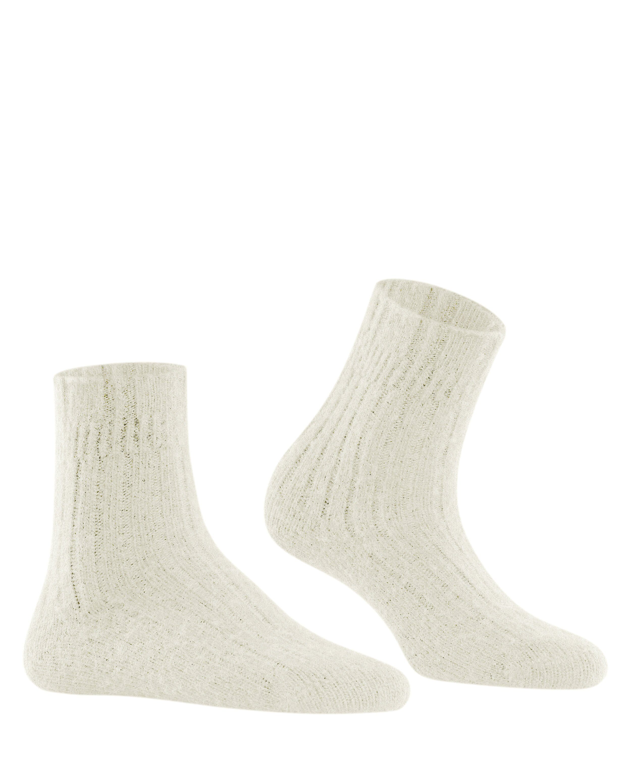 FALKE Haussocken Bedsock Rib Haussocken mit Kaschmiranteil (1-Paar) mit Kaschmiranteil