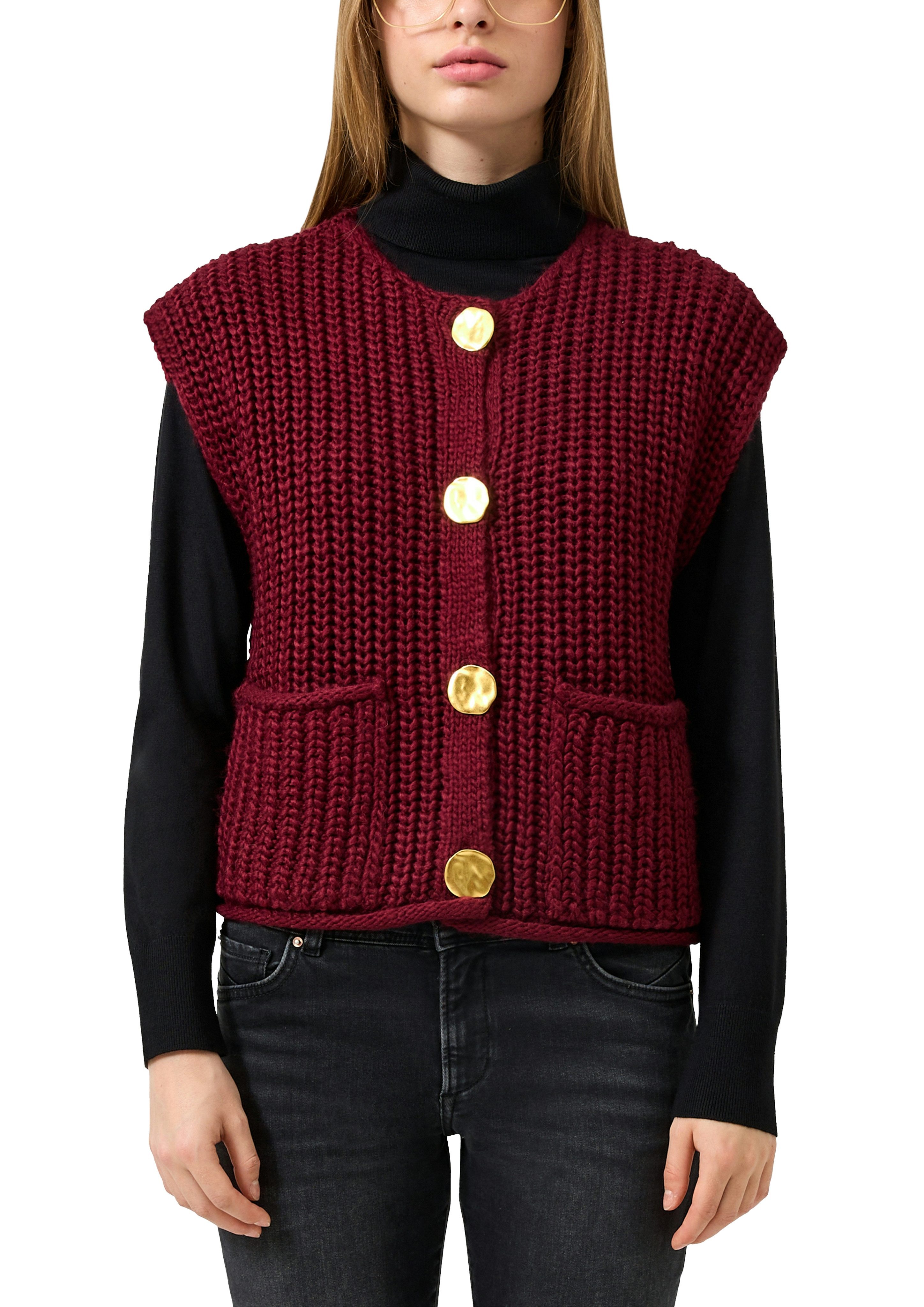 QS Strickjacke günstig online kaufen