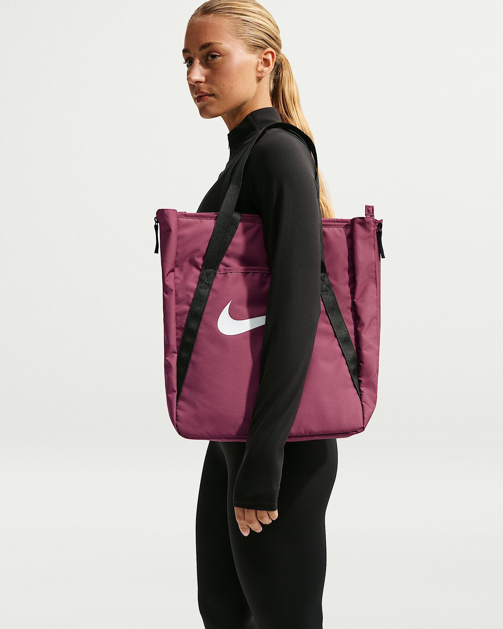 Nike Sporttasche NK GYM TOTE - SP26 (Consumer Facing Name TBD), mit mehreren Innentaschen, mit Taschen vorne und hinten