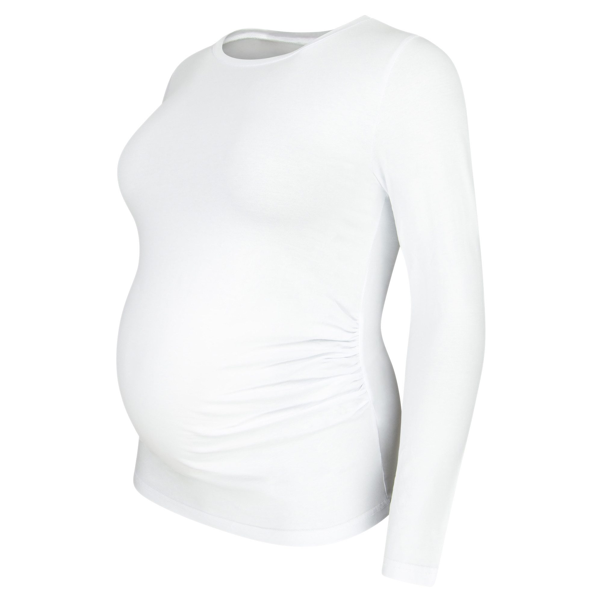 M.M.C. Umstandsshirt Langarm Basic Umstandsmode (3-tlg)