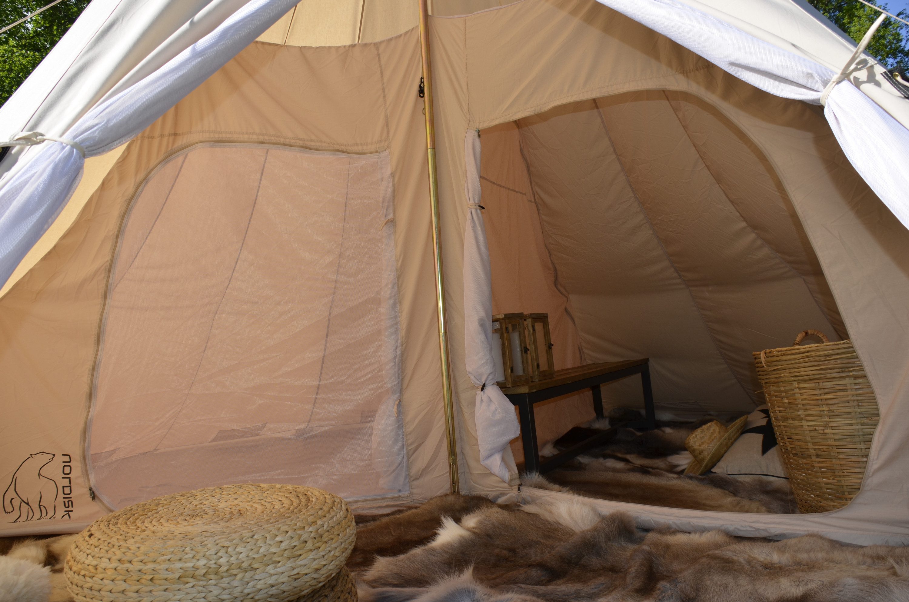 Nordisk Gruppenzelt ALFHEIM 19.6 TECHNICAL COTTON, Personen: 10 (1 tlg)