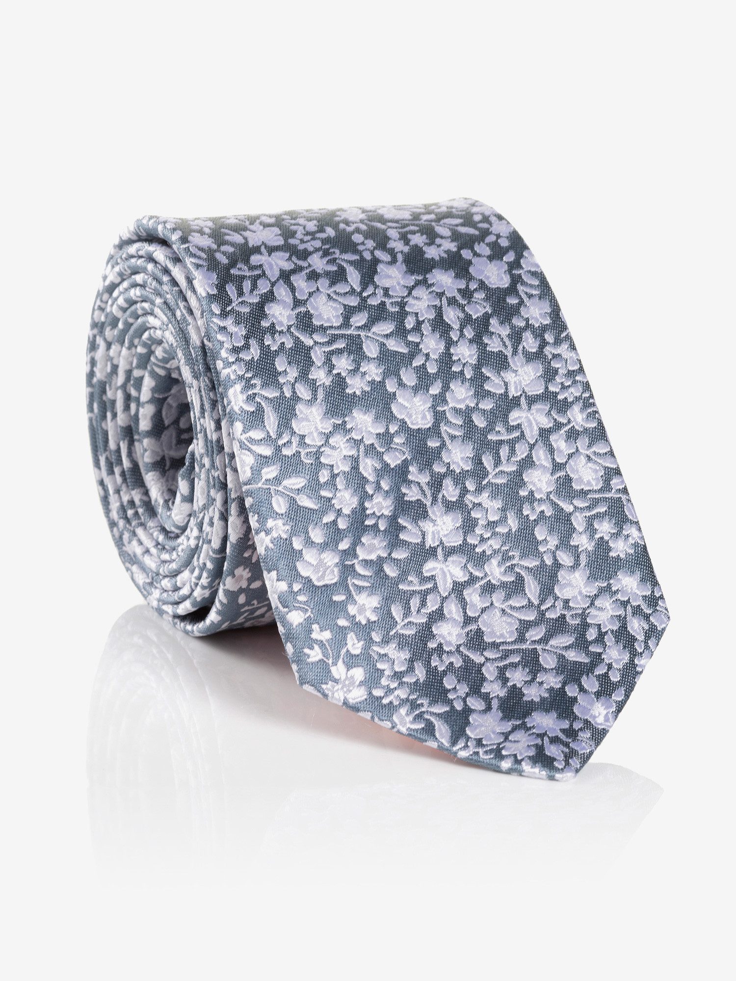 MONTI Krawatte (1-St) aus reiner Seide, mit Blumenmuster, 6,5 cm breit günstig online kaufen