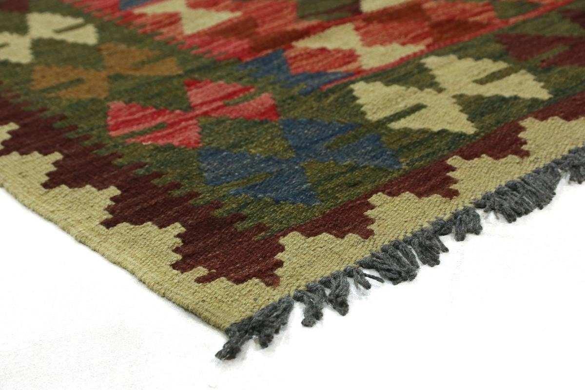 Afghan Orientteppich rechteckig, Orientteppich Handgewebter Nain Läufer, Höhe: Trading, Kelim mm 3 95x199