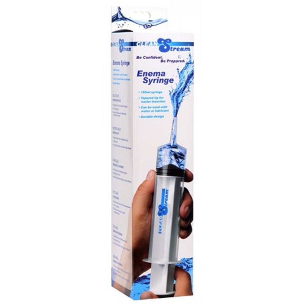 CleanStream Analdusche Enema Syringe, 1-tlg., das perfekte Werkzeug für eine gründliche Reinigung