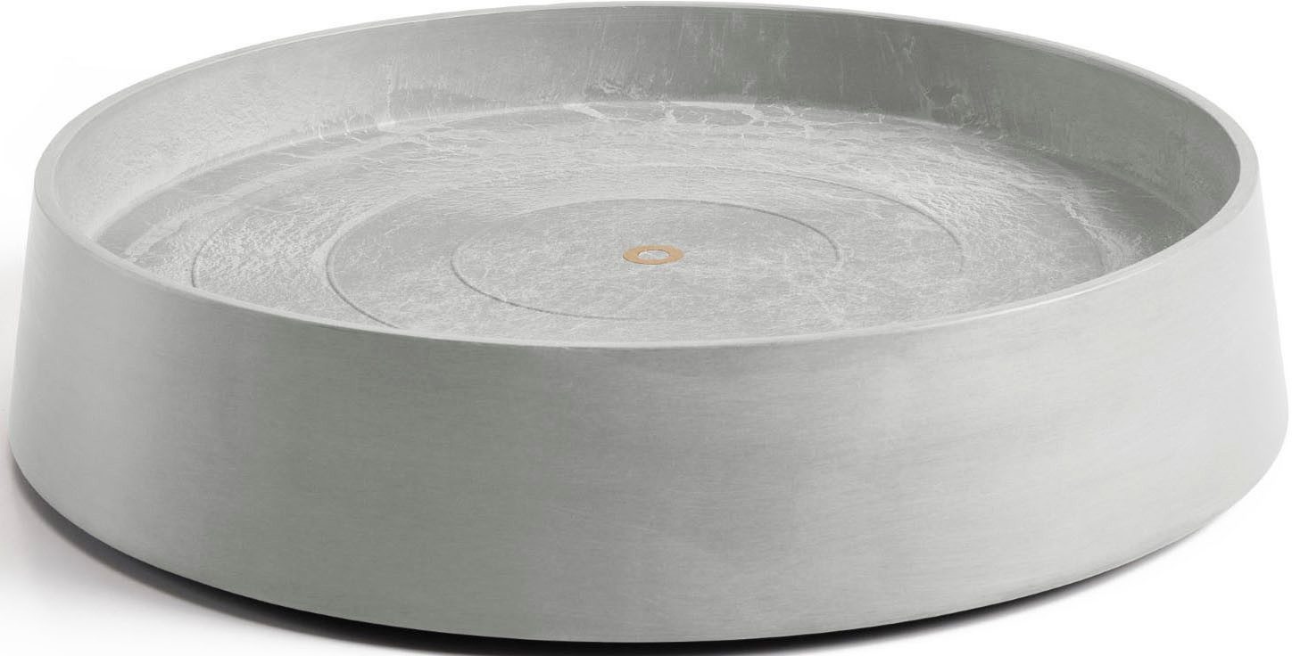 ECOPOTS Topfuntersetzer mit Rollen Oslo 55 Weißgrau, Zubehör für Ecopots Pflanzgefäße, für innen und außen: frostsicher, bruchsicher und lichtbeständig
