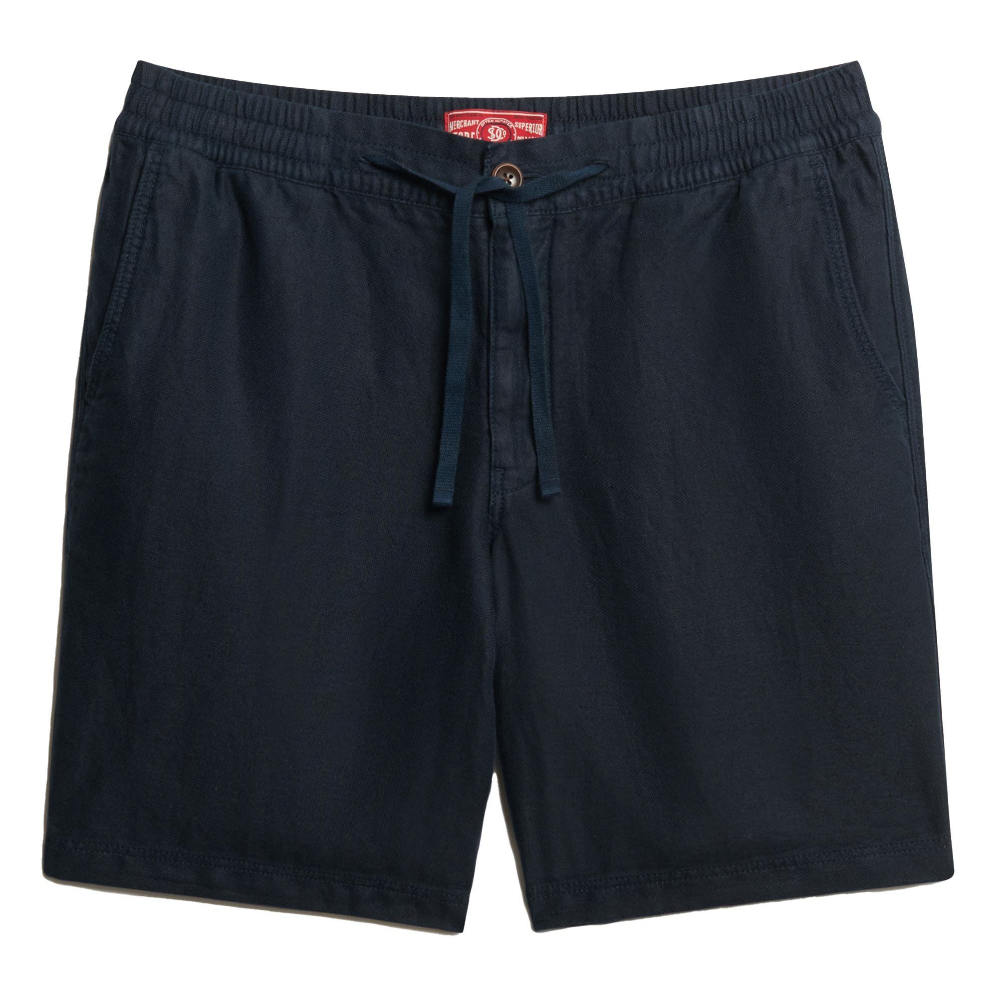 Superdry Short Linen Merchant Abbey Stone - Größe M günstig online kaufen