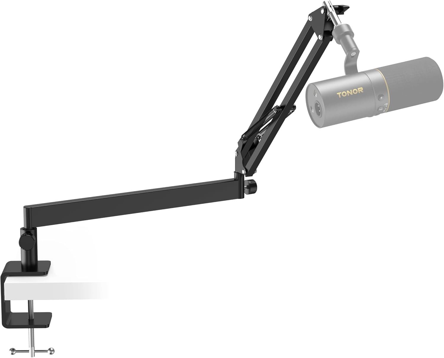 TONOR Mikrofon-Halterung T20LP Mikrofonarm Low Profile Boom Arm für Blue Yeti Halterung