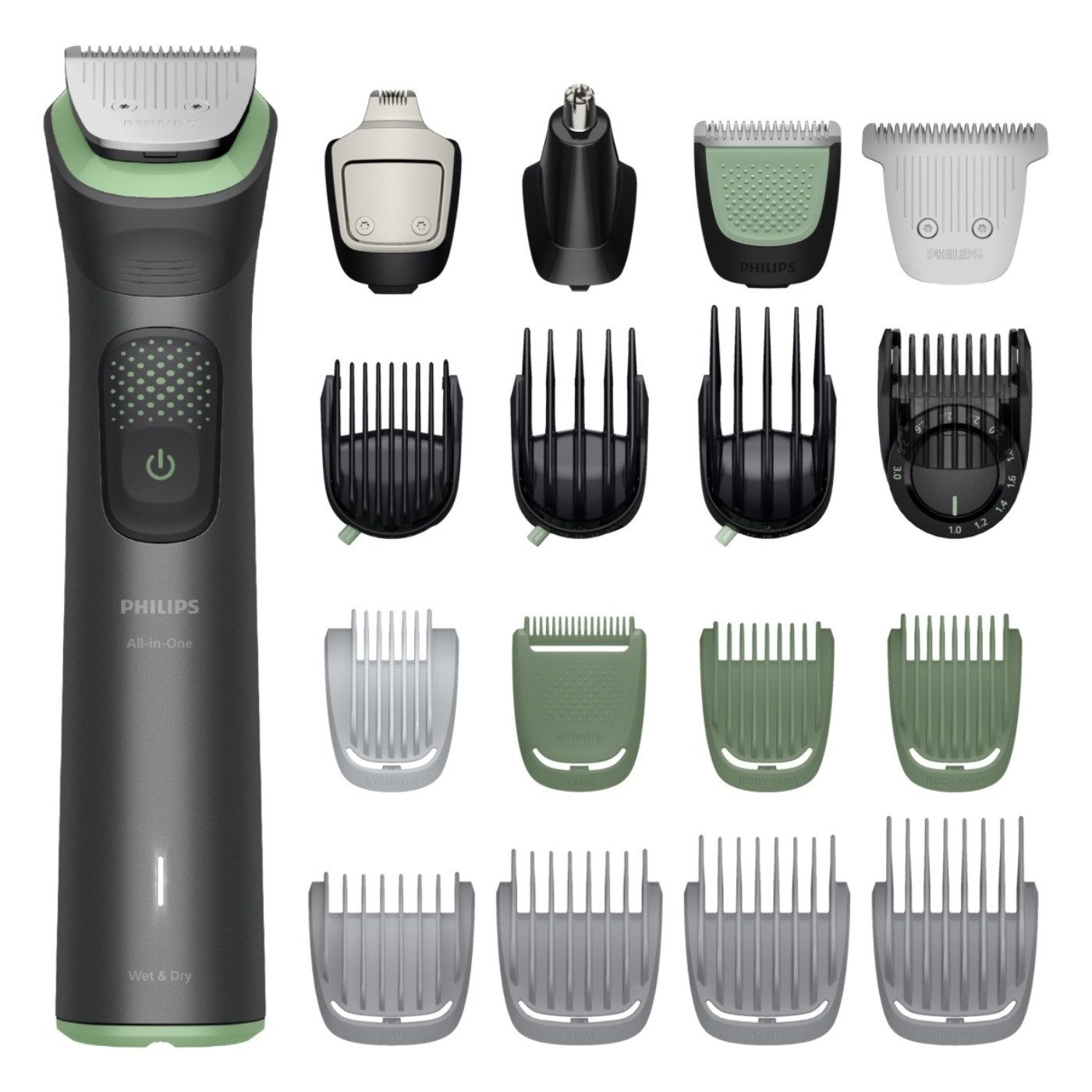 Philips Multifunktionstrimmer Multigroom 7000 19-in-1, Grau