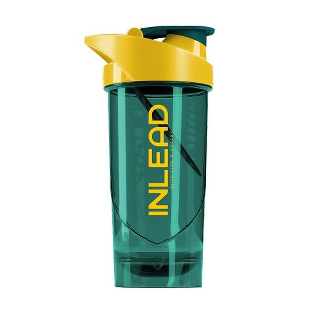 Protein Shaker INLEAD Shaker Shieldmixer Green Yellow 700ml