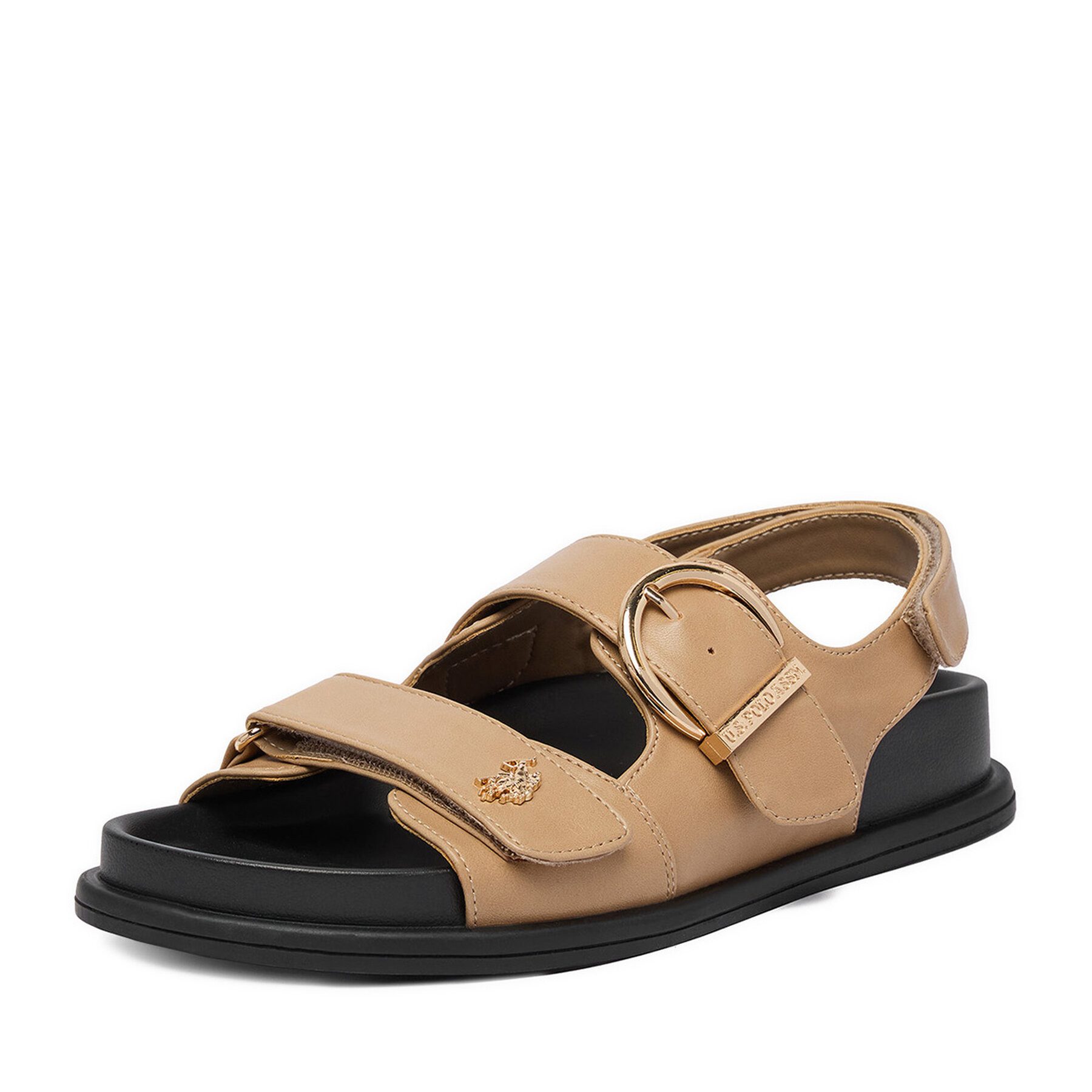 U.S. Polo Assn. US Polo Assn Damen-Sandalen Beige Sandale