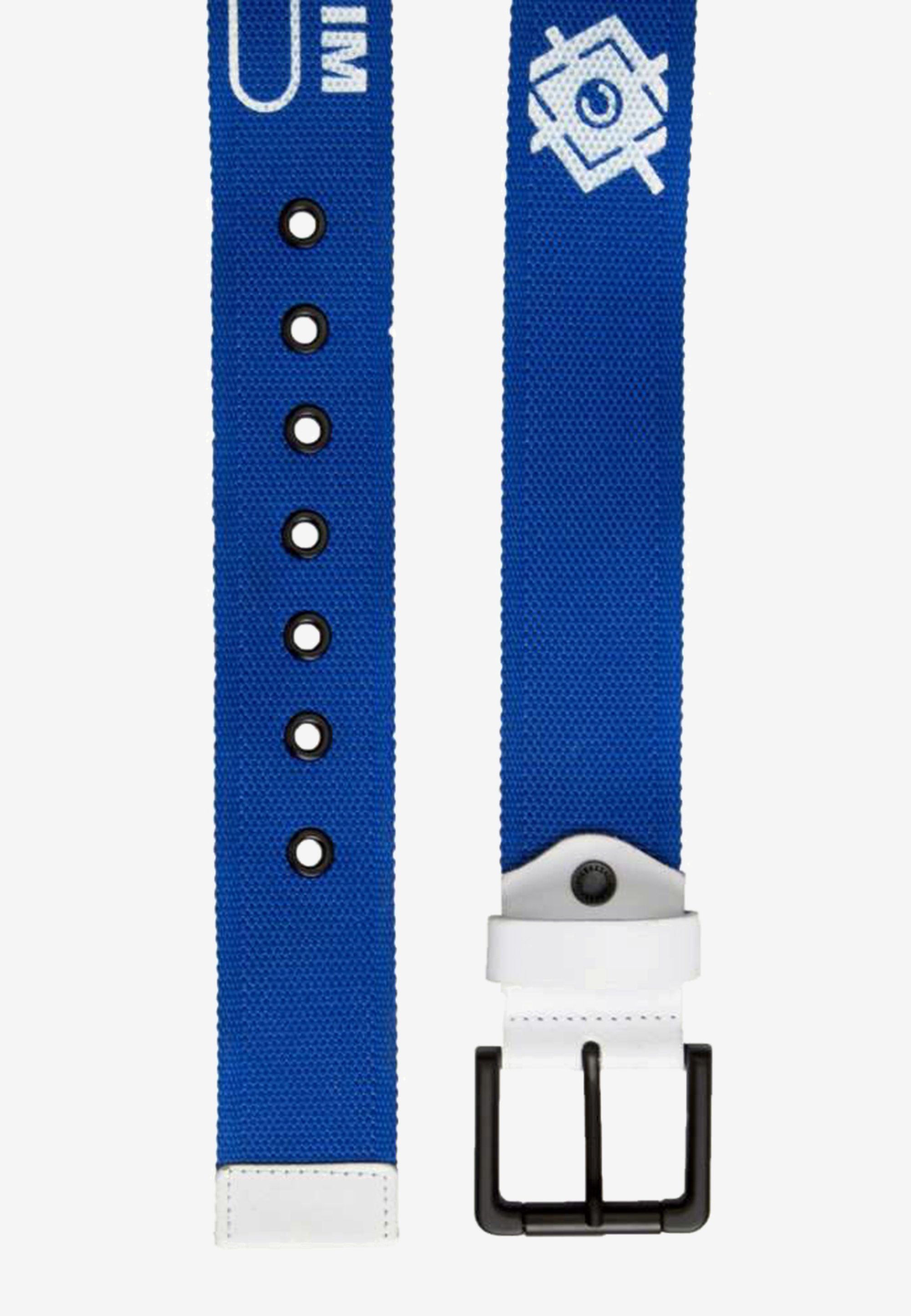 Stoffgürtel blau-weiß mit Cipo coolem Markendesign & Baxx