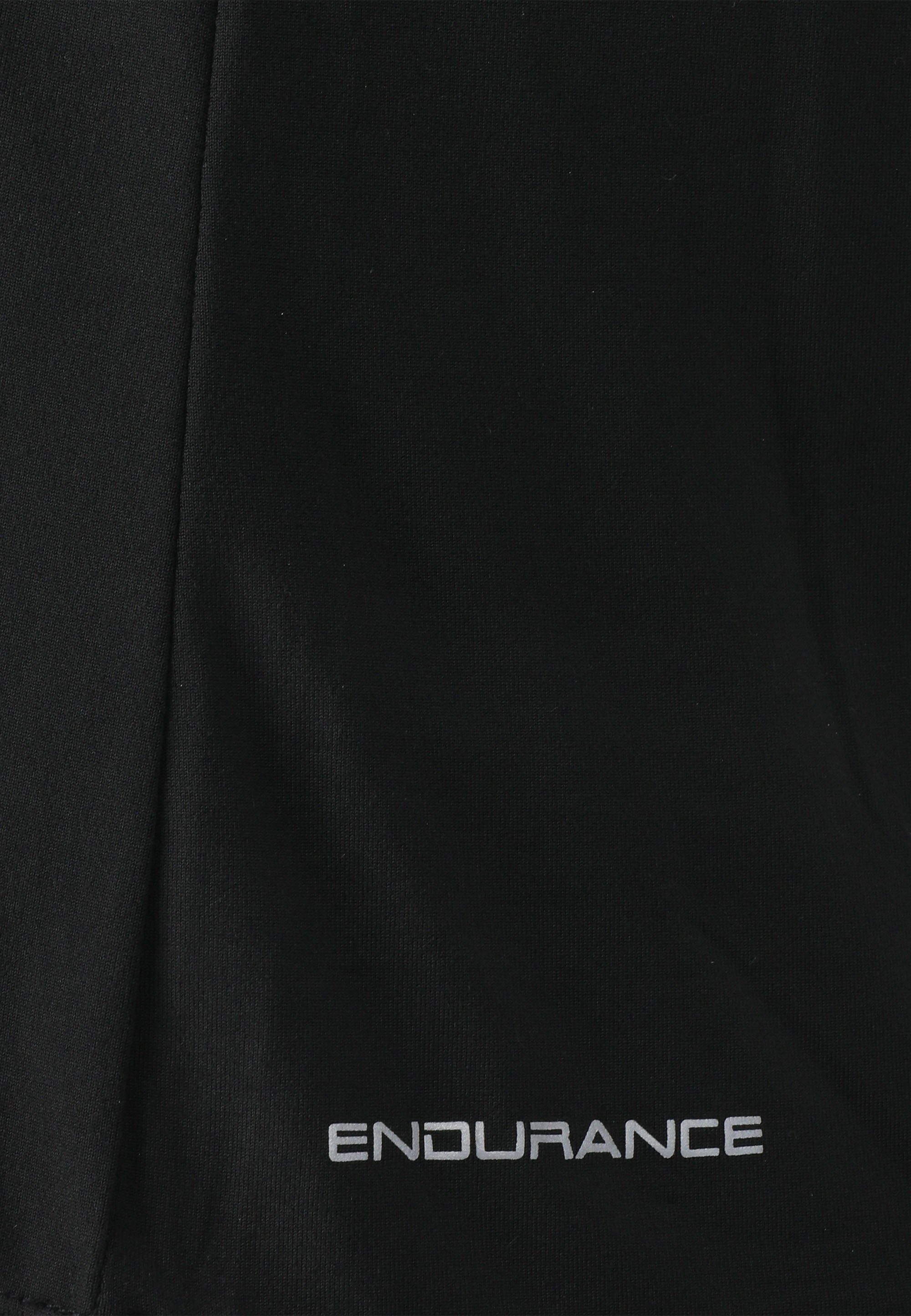 T-Shirt Quick mit (1-tlg) Dry schwarz Funktion Carrolli ENDURANCE