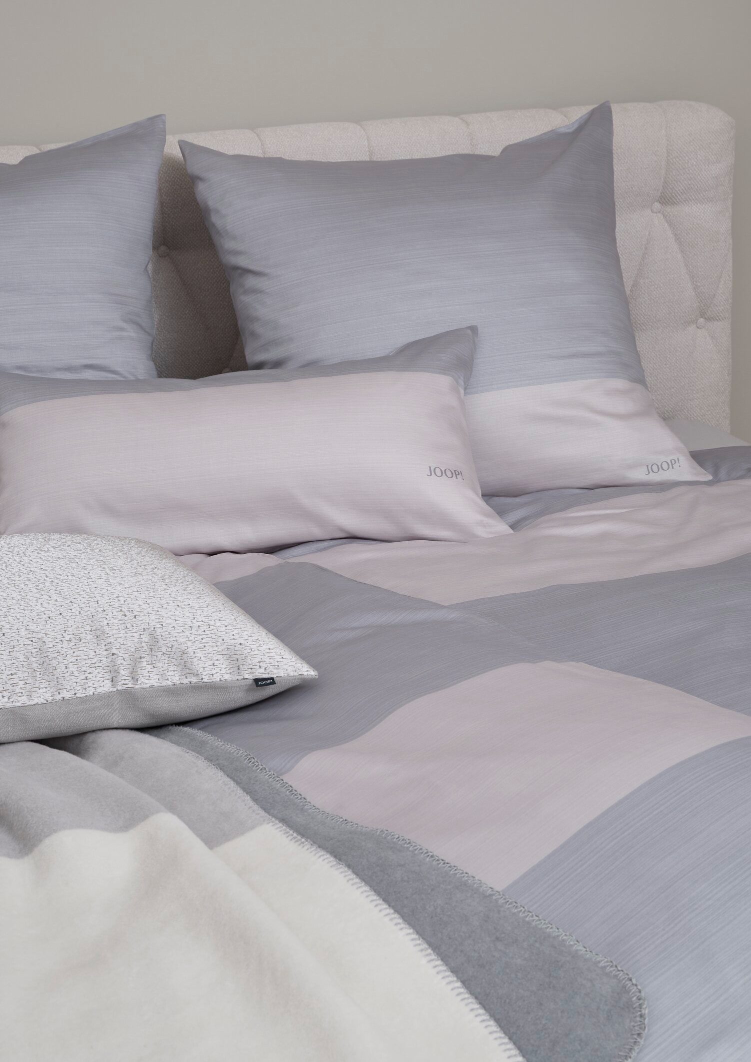 JOOP! Bettwäsche JOOP! LIVING - LEO Kissenbezug, Textil, 1 teilig
