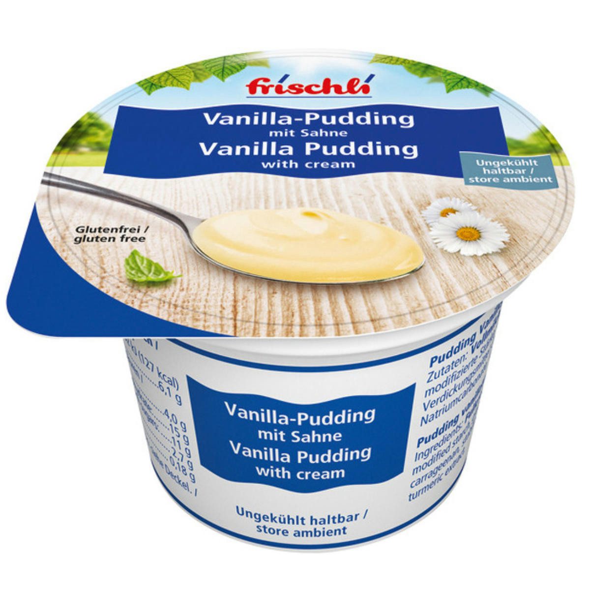 frischli Süßigkeit, Frischli Sahnepudding Vanille 85g