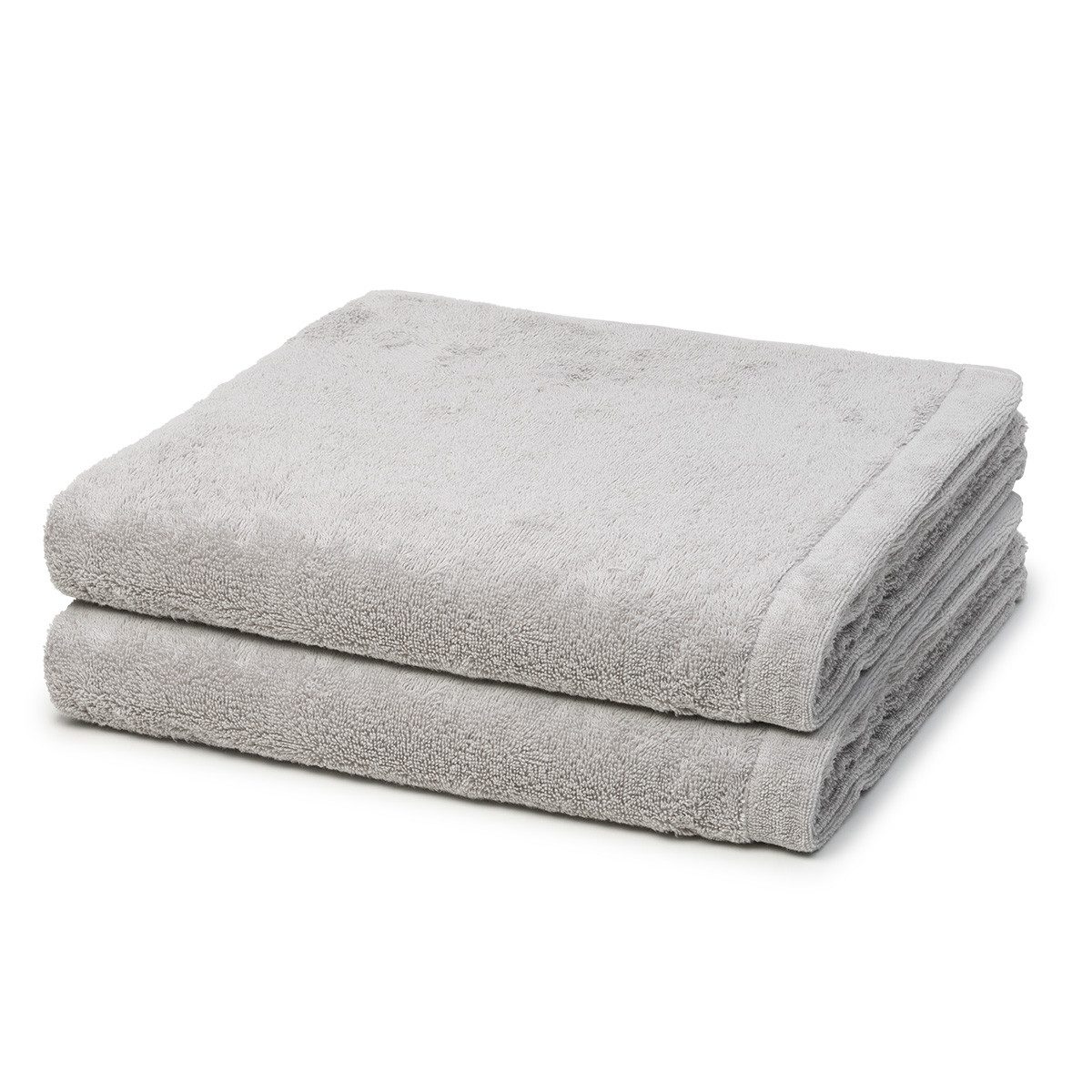 Cawö Handtuch Set Lifestyle, Walkfrottee (Spar-Set, 2-St), 2 X Duschtuch im Set - Baumwolle - Saugstark