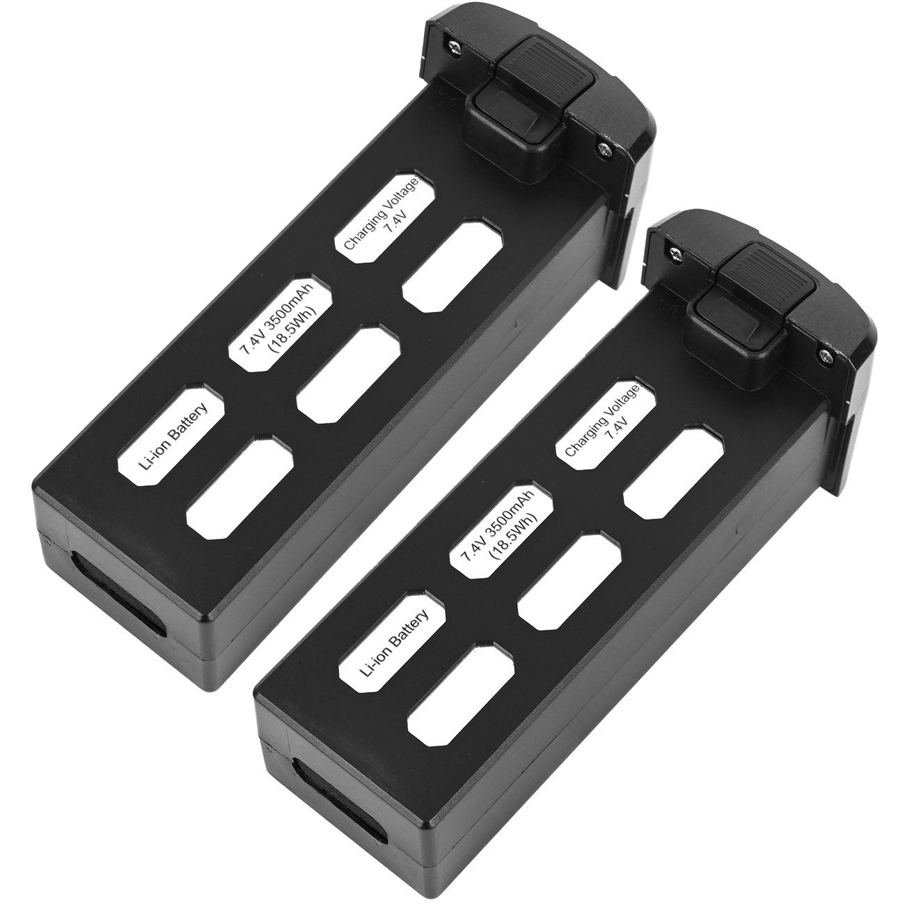 Casativo Ersatz-Akku für GPS-Drohne CH10646, LiPo 3500 mAh Akku Zubehör Drohne (1er-Set & 2er-Set, LiPo-Ersatzakku für GPS-Drohne 3500 mAh für lange Flugzeiten/1&2 St)