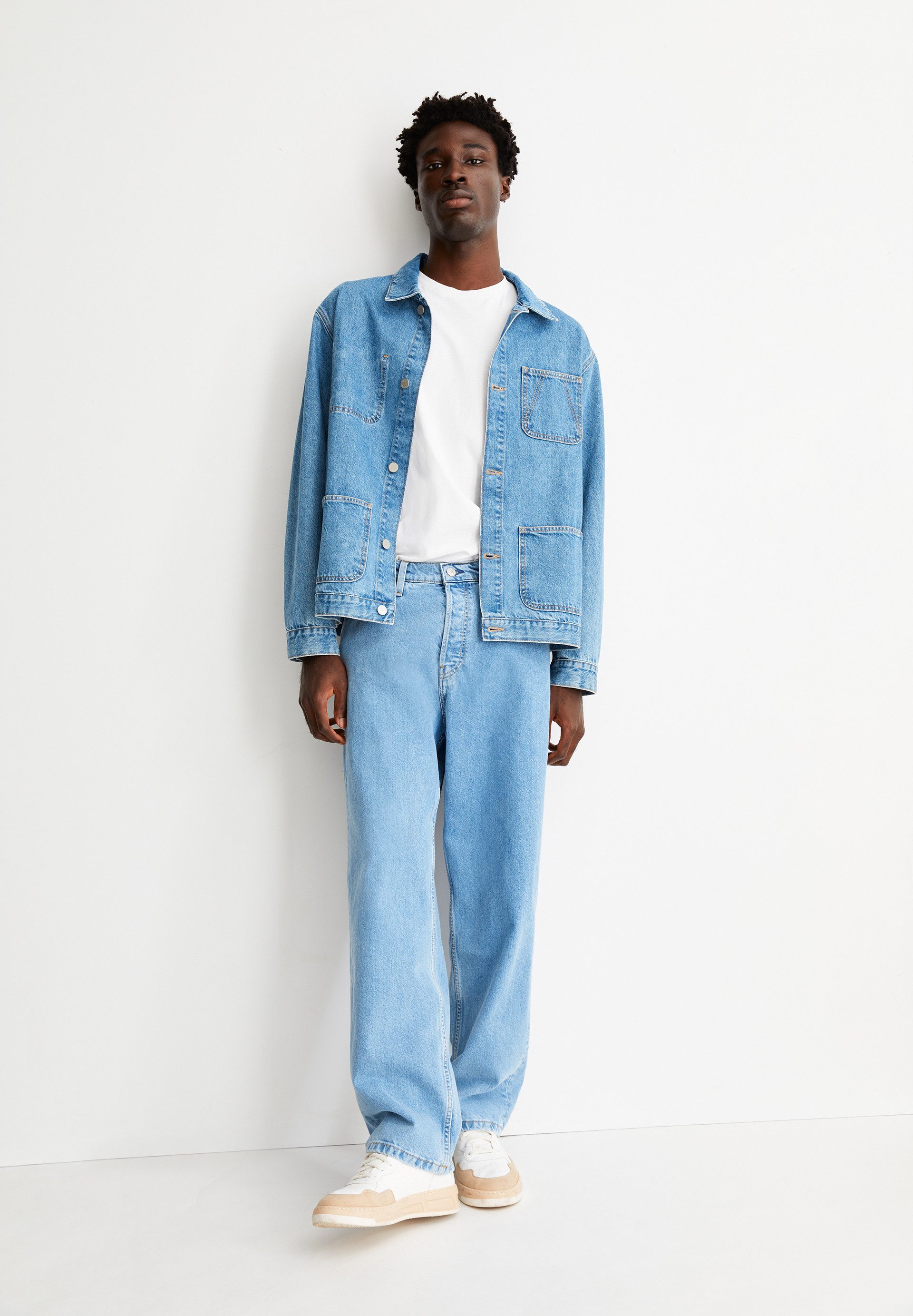 Armedangels Bootcut-Jeans JAAMEO Baggy Jeans recycelte Baumwolle (Non-Stretch, Baggy Fit) Mid waist